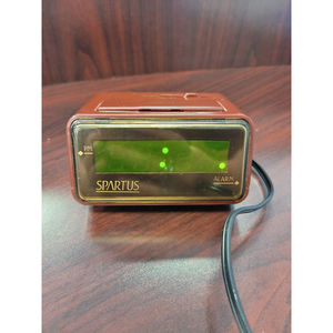 Vintage Alatm Clock Spartus Battery Backup